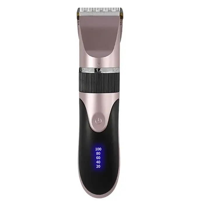 Rasoirs lame en céramique tondeuse à cheveux électrique affichage numérique tondeuse à cheveux USB R