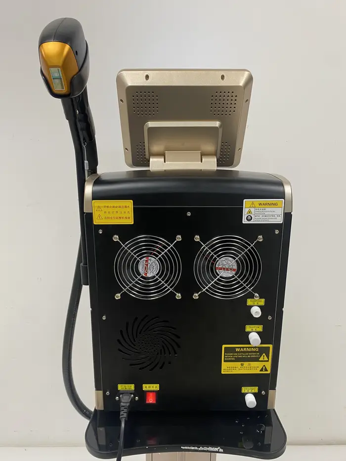 Épilateur Laser professionnel en titane glacé
