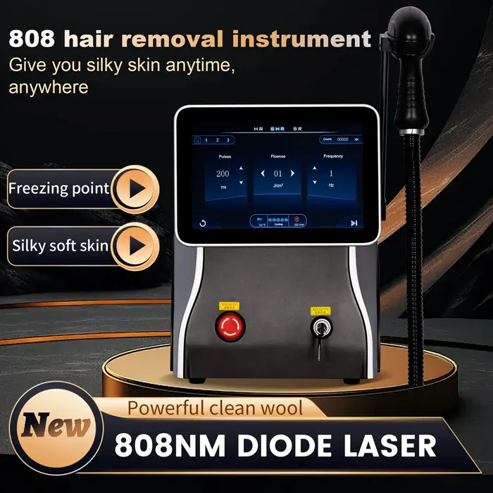 Machine d'épilation au laser à diode 5000W
