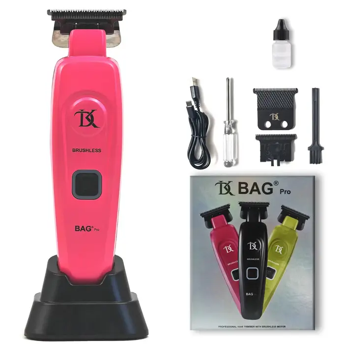 Tondeuses à cheveux professionnelles pour hommes, 2025 DKBAG-079-BLDC, chargement USB, lame DLC, cor