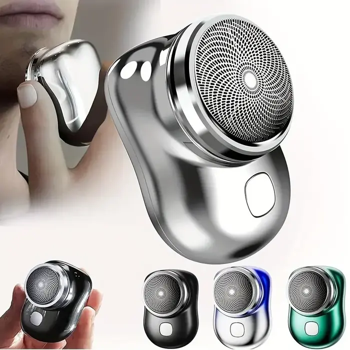 Rasoir de voyage portable avec chargement USB, affichage de puissance LED, mini rasoir électrique ét