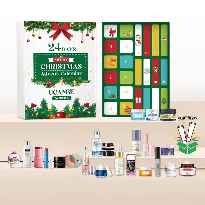 Calendrier de l'avent beauté de noël