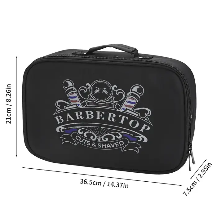 Étui pour ciseaux de barbier résistant aux chocs et imperméable