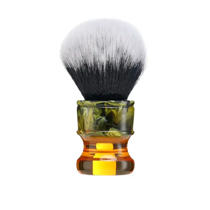 2026 Brosse à raser Yaqi Sagrada Familia Black/White Tuxedo 24MM pour hommes
