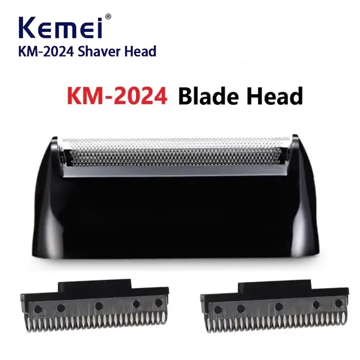 Kemei 2024 lame de rasoir tête