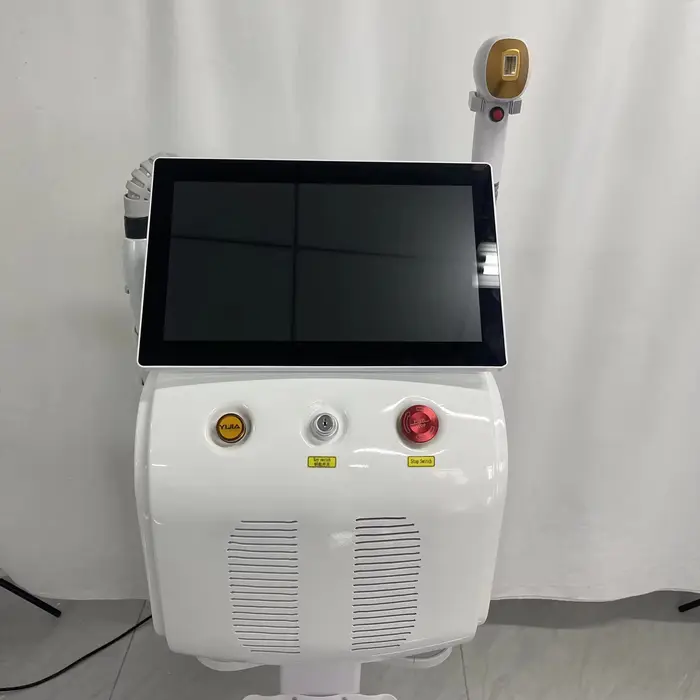 Épilateur professionnel Soprano Titanium 4-en-1, laser diode, Pico LPL, Nd Yag, laser picoseconde, épilation, élimination des tatouages