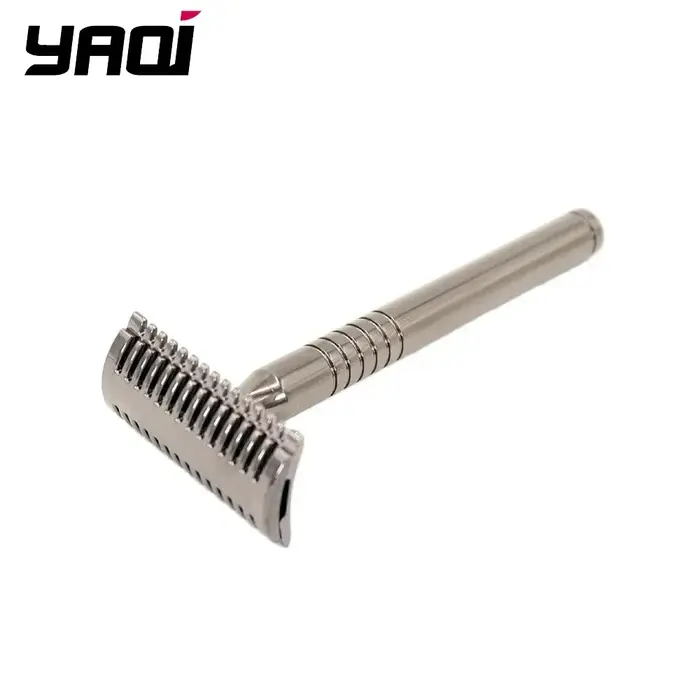 Yaqi – rasoir de sécurité au charbon de bois pour hommes, outil de rasage classique pour une épilati