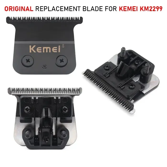 Lame de rechange originale pour tondeuse à cheveux Kemei KM-2299, Machine de traitement des cheveux,