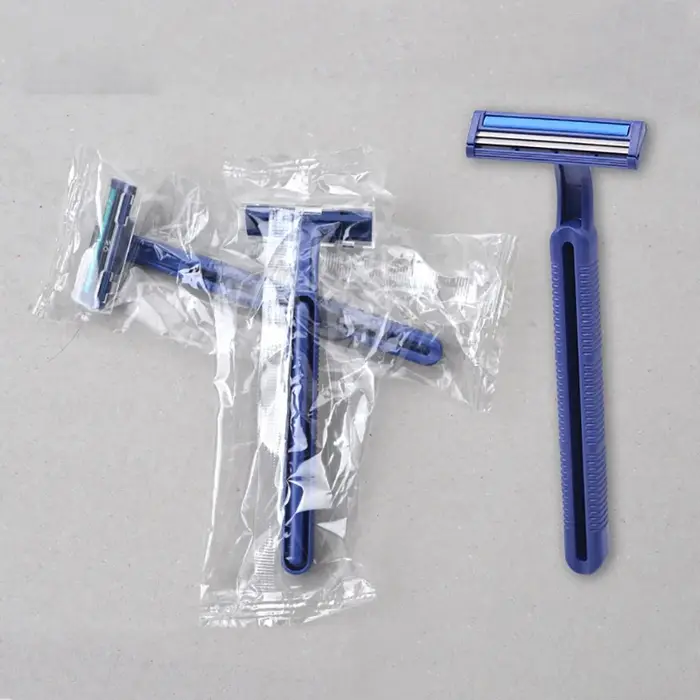 Lames de rasoir jetables en acier inoxydable