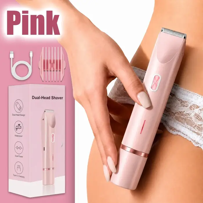 Rasoir électrique pour femmes, rasoir bikini pour zones intimes, aisselles, jambes et bras