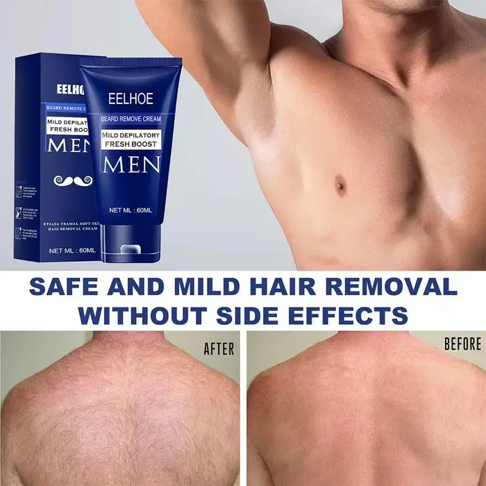Meilleur professionnel hommes barbe épilation crème permanente