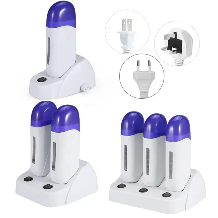 3 Types de cartouche de cire rouleau épilatoire plus chaud chauffage