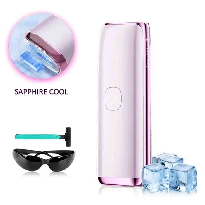 Épilateur IPL Flash 1000000 pour Femmes, Épilation Sans Douleur à Froid ou Saphir, Corps Entier, Maillot, Soin de la Peau, Épilateur IPL Permanent