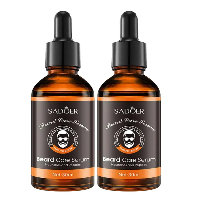 Huile de Soin de la Barbe Biologique Naturelle pour Homme