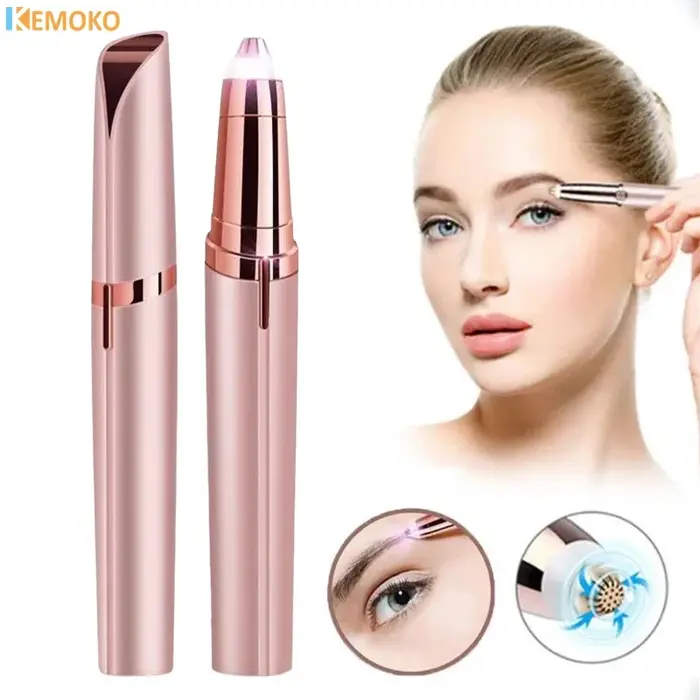 Mini rasoir de sourcils électrique sécurité épilation