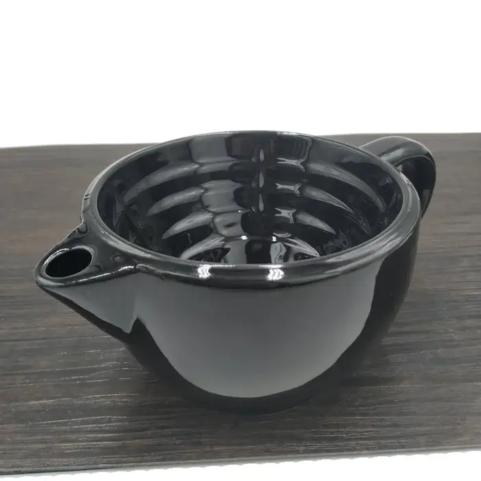 Dscosmetic Tasse à raser en poterie artisanale de grande taille