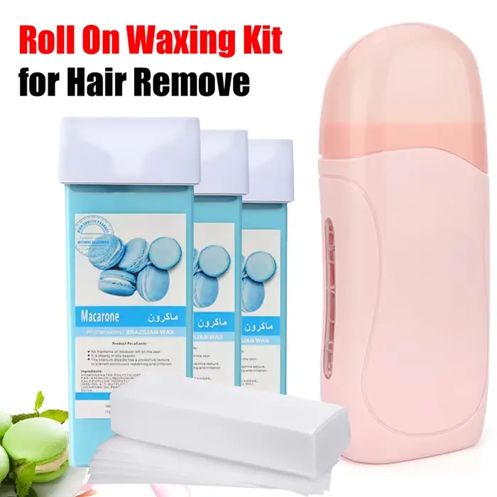 Kit d'épilation unisexe 2026 : Crème dépilatoire roll-on