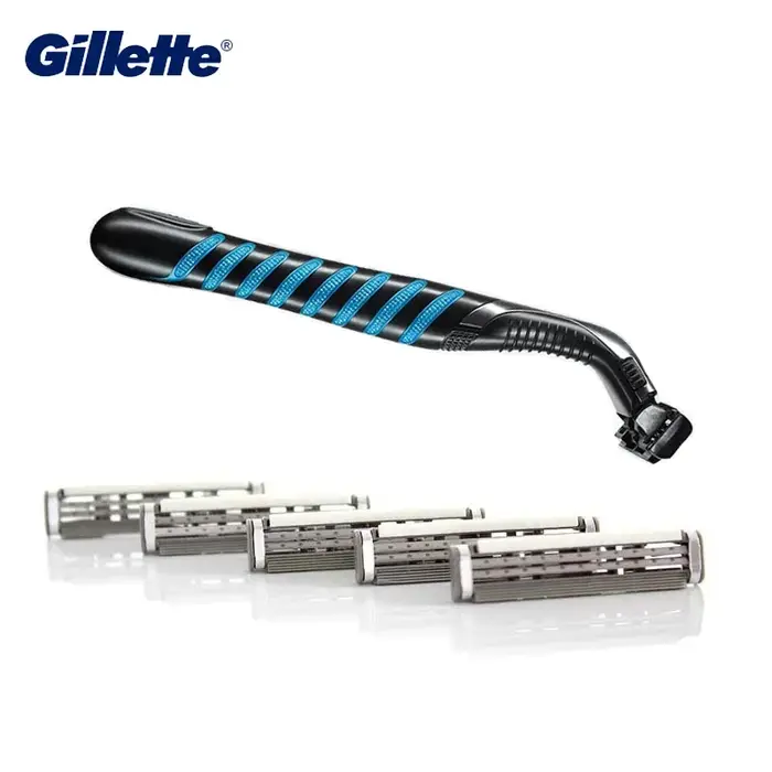 Gillette Sensor Excel rasage lames de rasoir recharges pour hommes Vector3 sécurité