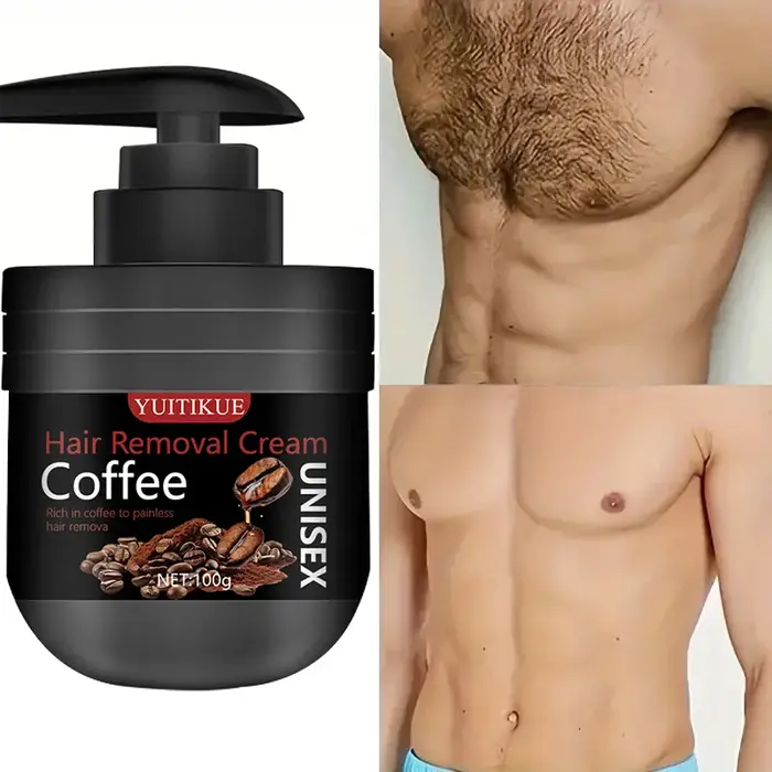 Crème d'épilation pour hommes