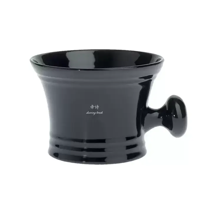 Tasse à raser en céramique, bol à raser pour homme