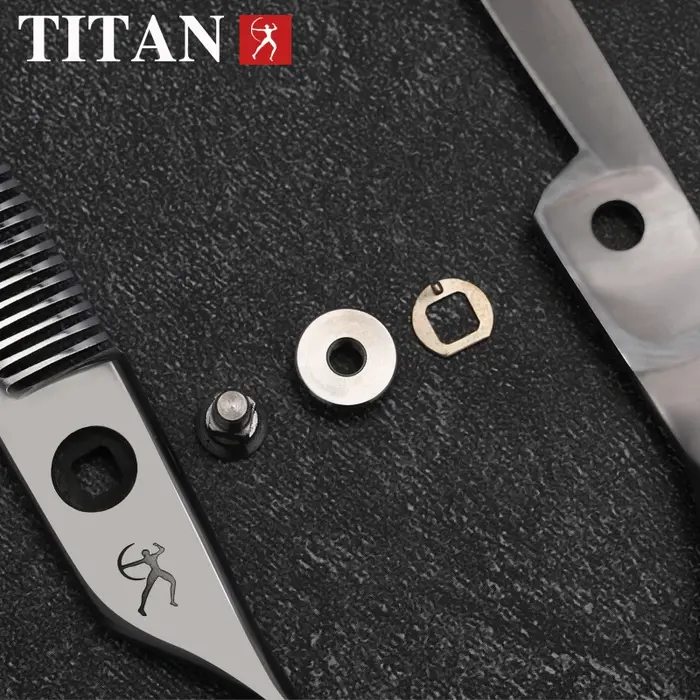 Titan – ciseaux de salon de coiffure professionnels, acier vg10, nouveau design, japon
