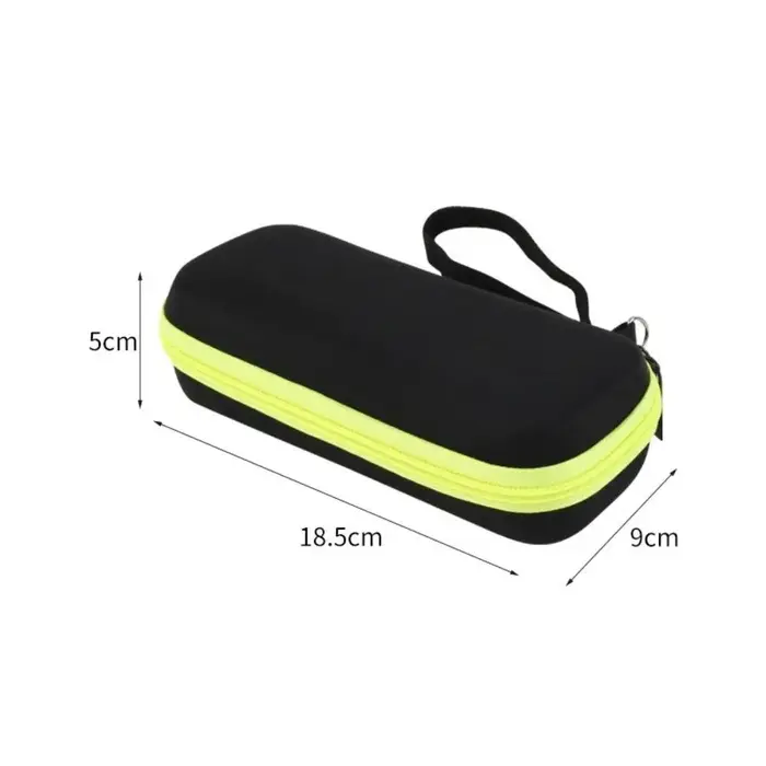 Étui de rangement pour rasoir anti-chute, résistant aux éclaboussures et à la poussière, sac de transport compact avec cordon pour la série Philips One Blade QP