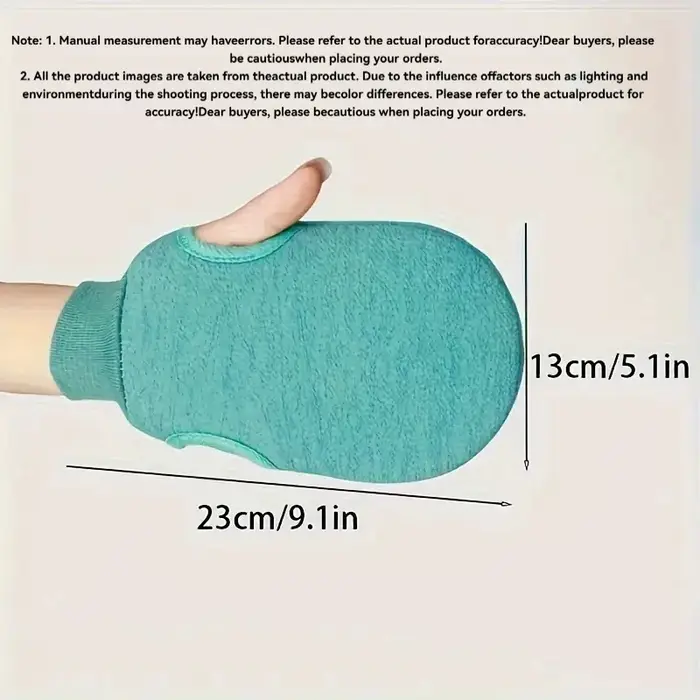 Gant exfoliant (1 pièce) - Gant exfoliant pour peaux mortes, gants exfoliants pour la douche, le spa, le massage, le gommage corporel, accessoire de bain