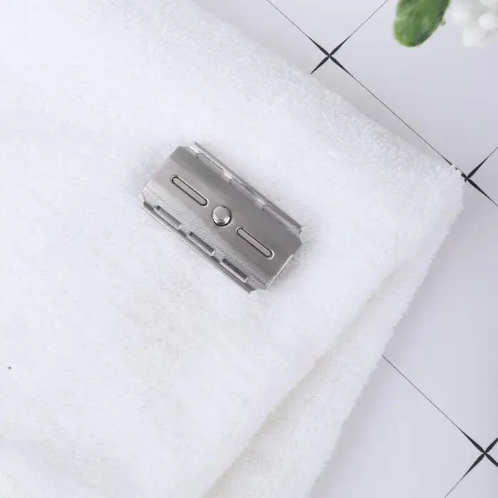 Tête de rasoir à double tranchant de sécurité en acier inoxydable Yaqi Telstar 316 pour hommes