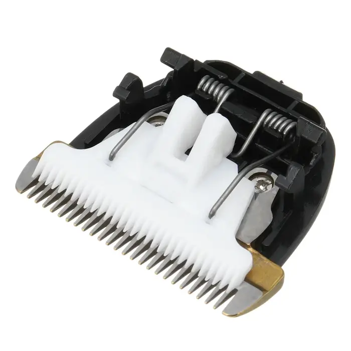 Lame de rasoir en céramique pour chien, 40mm, 24 dents, tête de coupe, ciseaux de coiffure pour coup