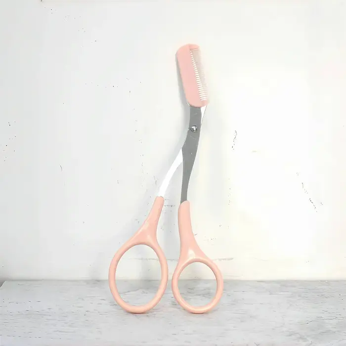 Ciseaux tondeuse à sourcils avec peigne