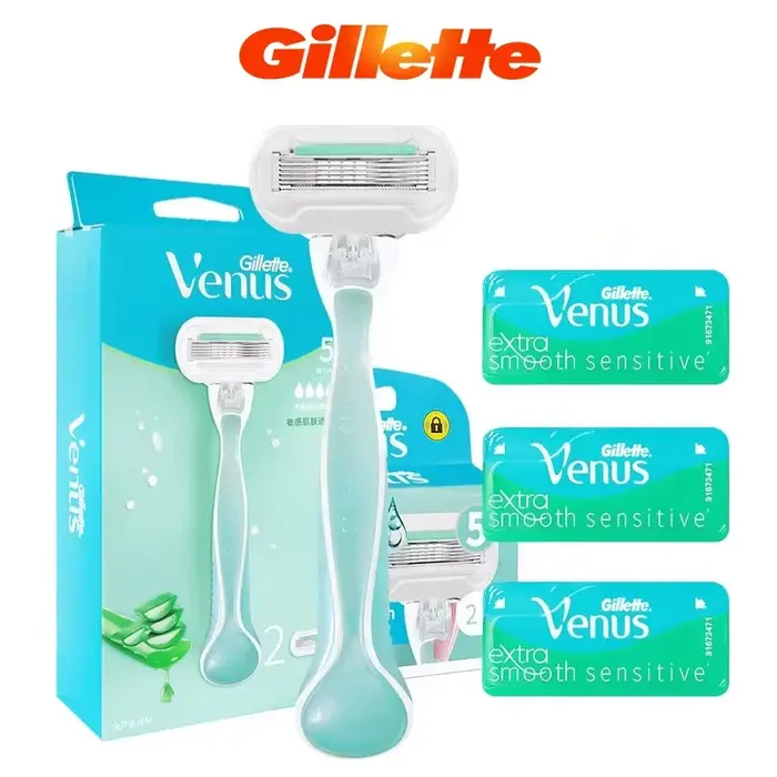 Gillette Venus rasoir femme Deluxe lisse 5 couches lames de rasage