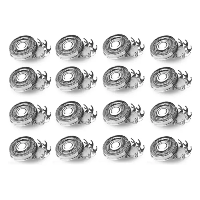 * AA60I 16 pièces têtes de rechange pour rasoir crâne Pitbull Gold PRO