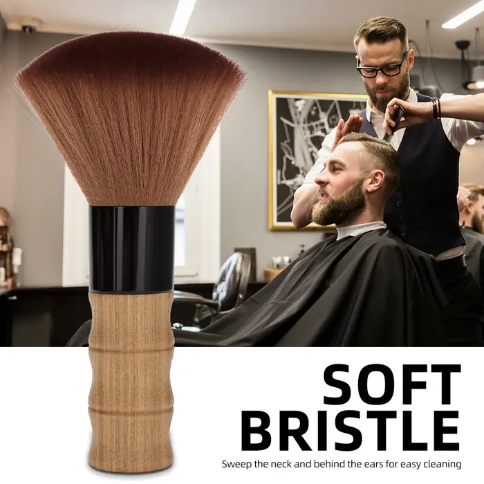 Barbertop brosse de coiffure douce cou visage Duster pour barbiers Salon styliste coupe de cheveux outil de nettoyage accessoire