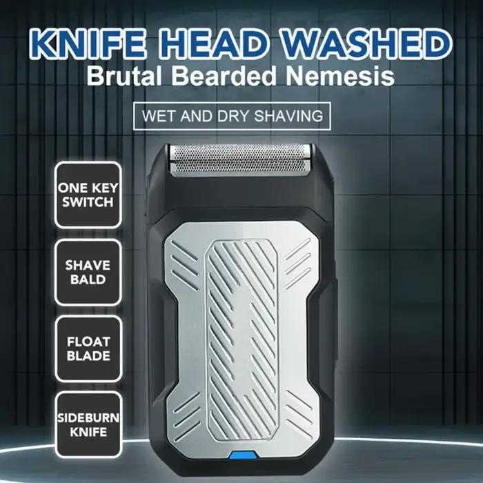 Homme barbe rasoir épilateur électrique 3D flottant tondeuse poitrine jambe cheveux portable