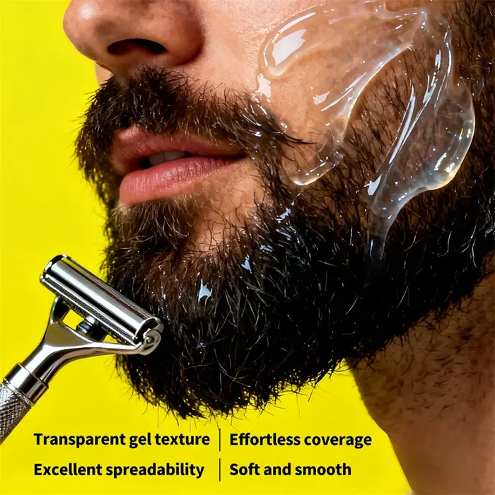 Gel à raser Non irritant pour hommes