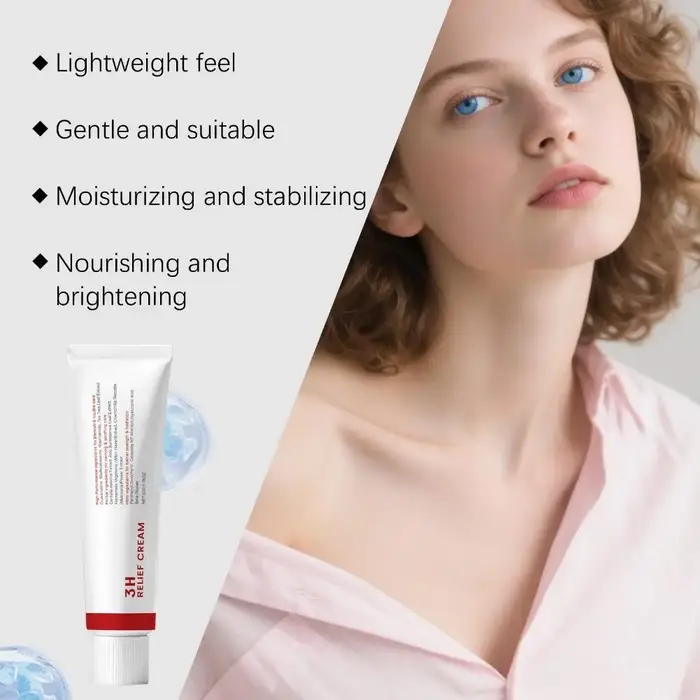 Crème apaisante à la Centella Asiatica 50g, crème réparatrice apaisante, récupération de la barrière cutanée, apaisement des rougeurs, soin des peaux sensibles et des imperfections, hydratation de la 