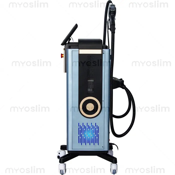 Appareil de beauté 2 en 1 à diode laser pour l'épilation permanente, avec système de refroidissement, pour salon et spa