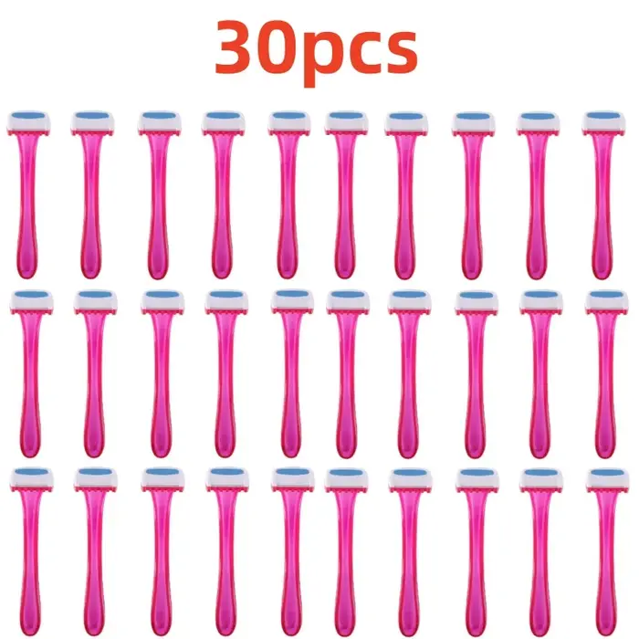 Lot de 5 à 30 rasoirs jetables pour femme