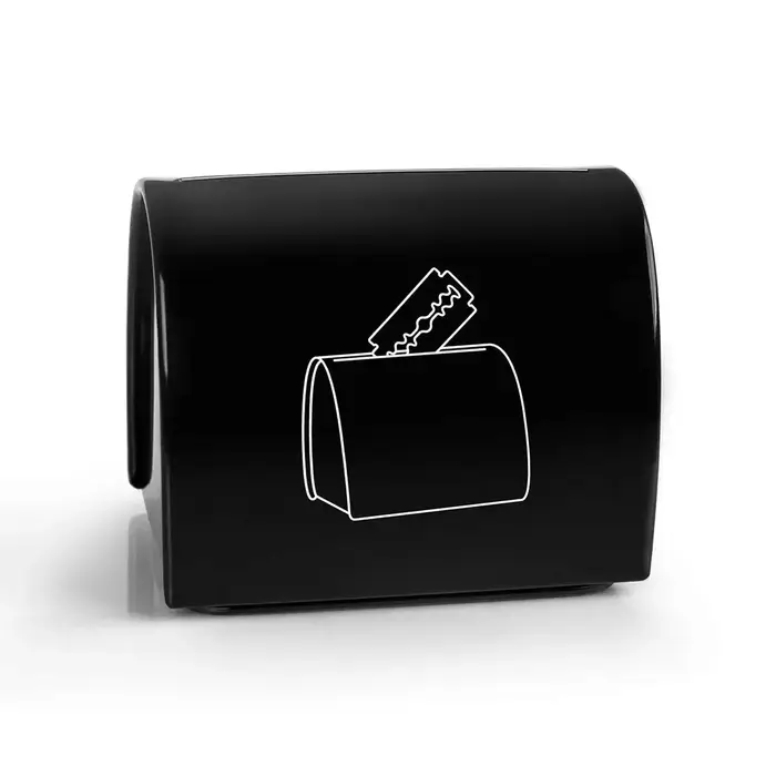 Mallette de Rangement pour Lame de Rasoir pour Homme, Coffre-fort pour Barbier