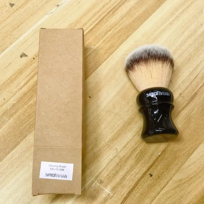Vente Flash 2026 ! Pinceau à raser humide pour homme YAQI Ofel 24 mm