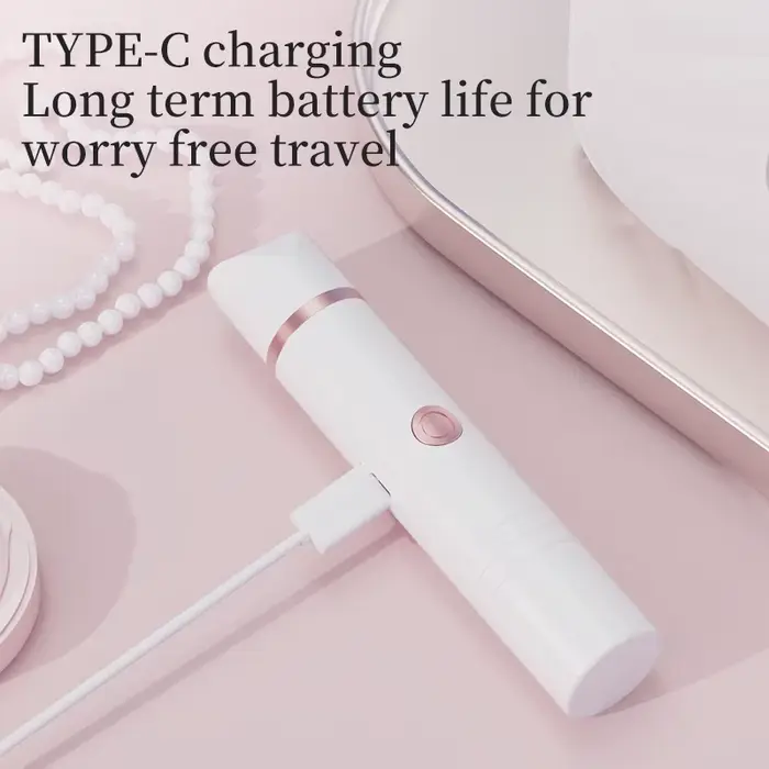 Mini rasoir électrique rechargeable pour femme
