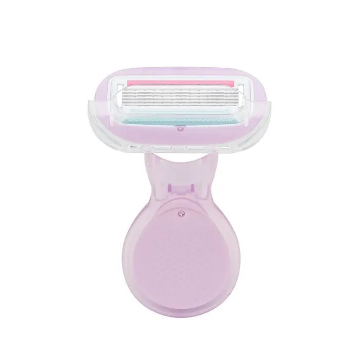 Rasoir manuel pour femmes, 1 pièce, tondeuse Portable pour le visage et les jambes, outil d'épilatio