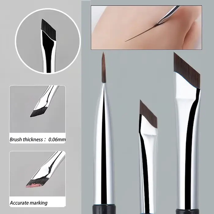 Brosse Eyeliner à lame améliorée
