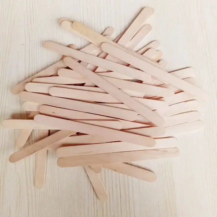 Abaisse-langue jetable en bois