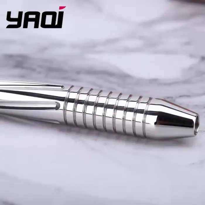 Nouveauté 2026 ! Rasoir de sécurité YAQI BULLET en acier inoxydable poli et laiton pour homme