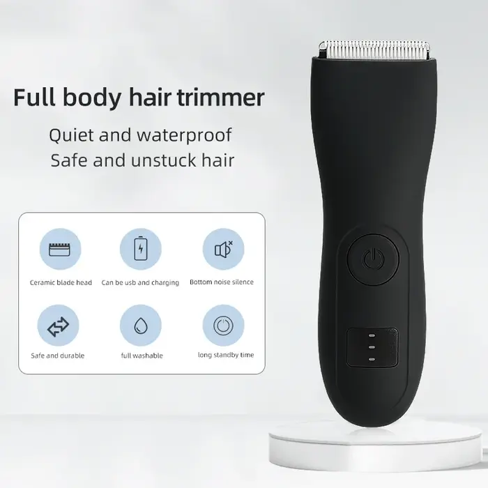 Tondeuse à cheveux pour hommes et femmes, rasoir pour dames, épilation du Bikini, aine et corps, rasoir pour bras et barbe