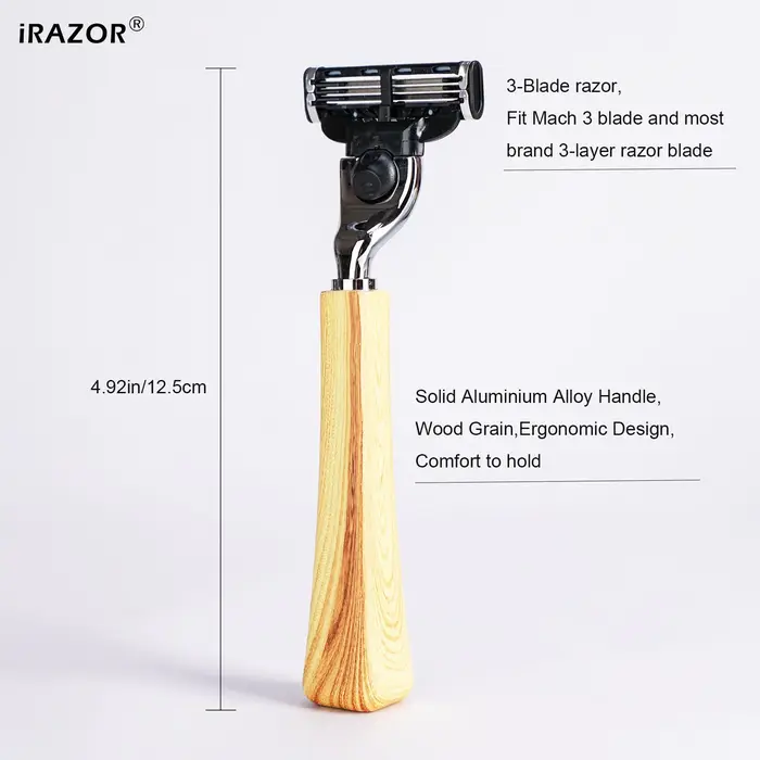 Rasoir manuel à 3 lames iRAZOR pour homme
