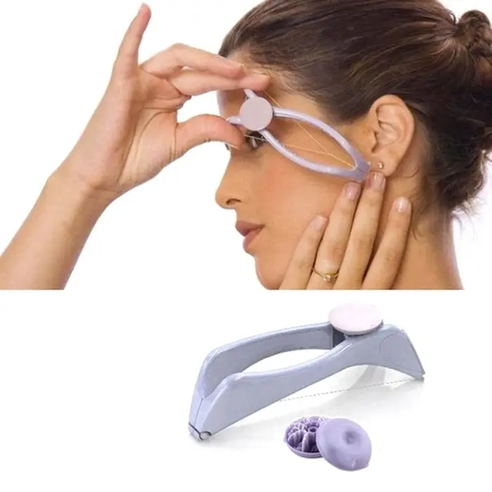 Épilateur à ressort pour le visage