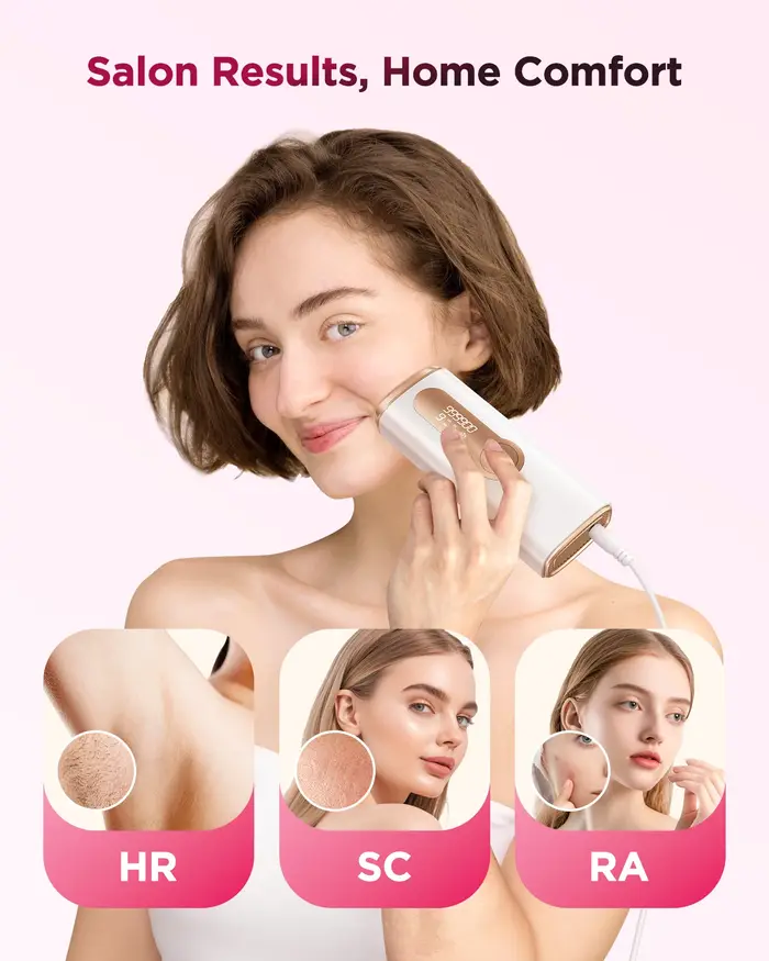 Dispositif d'épilation au Laser IPL 3 en 1, photoépilateur indolore 16J, refroidissement par glace,
