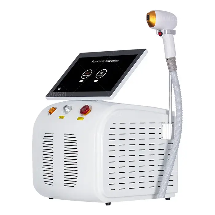Machine professionnelle d'épilation au laser à diode, 808 nm 755 nm 1064 nm, équipement de beauté Ice Platinum à 3 longueurs d'onde pour salons de beauté